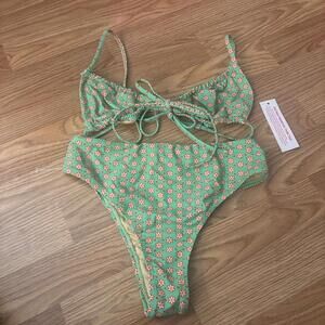 Hey Harper Floral Bikini Set Size XS